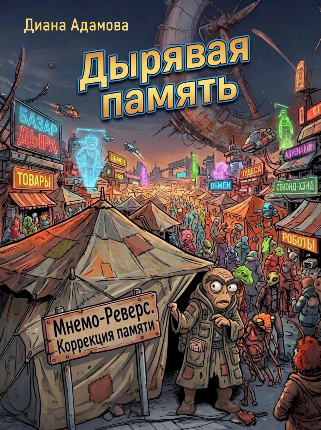 Обложка книги Дырявая память