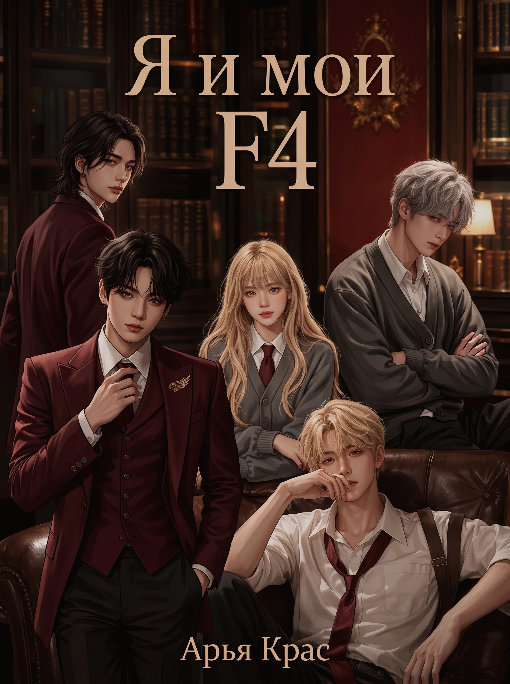 Обложка книги Я и мои F4