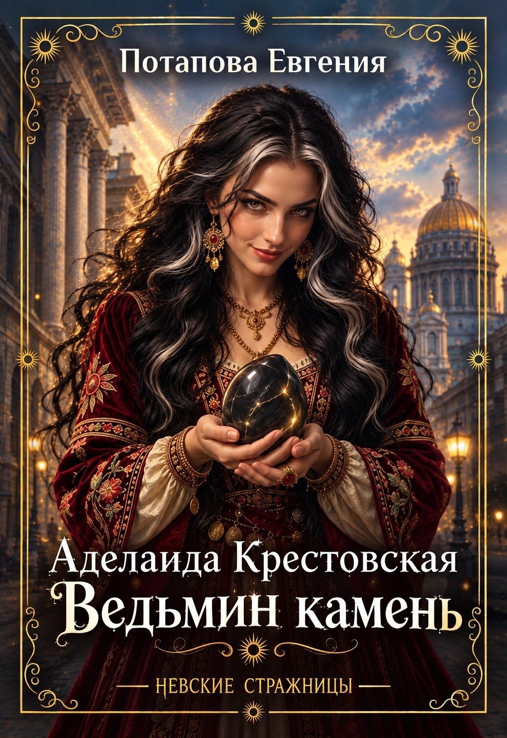 Обложка книги Аделаида Крестовская. Ведьмин камень
