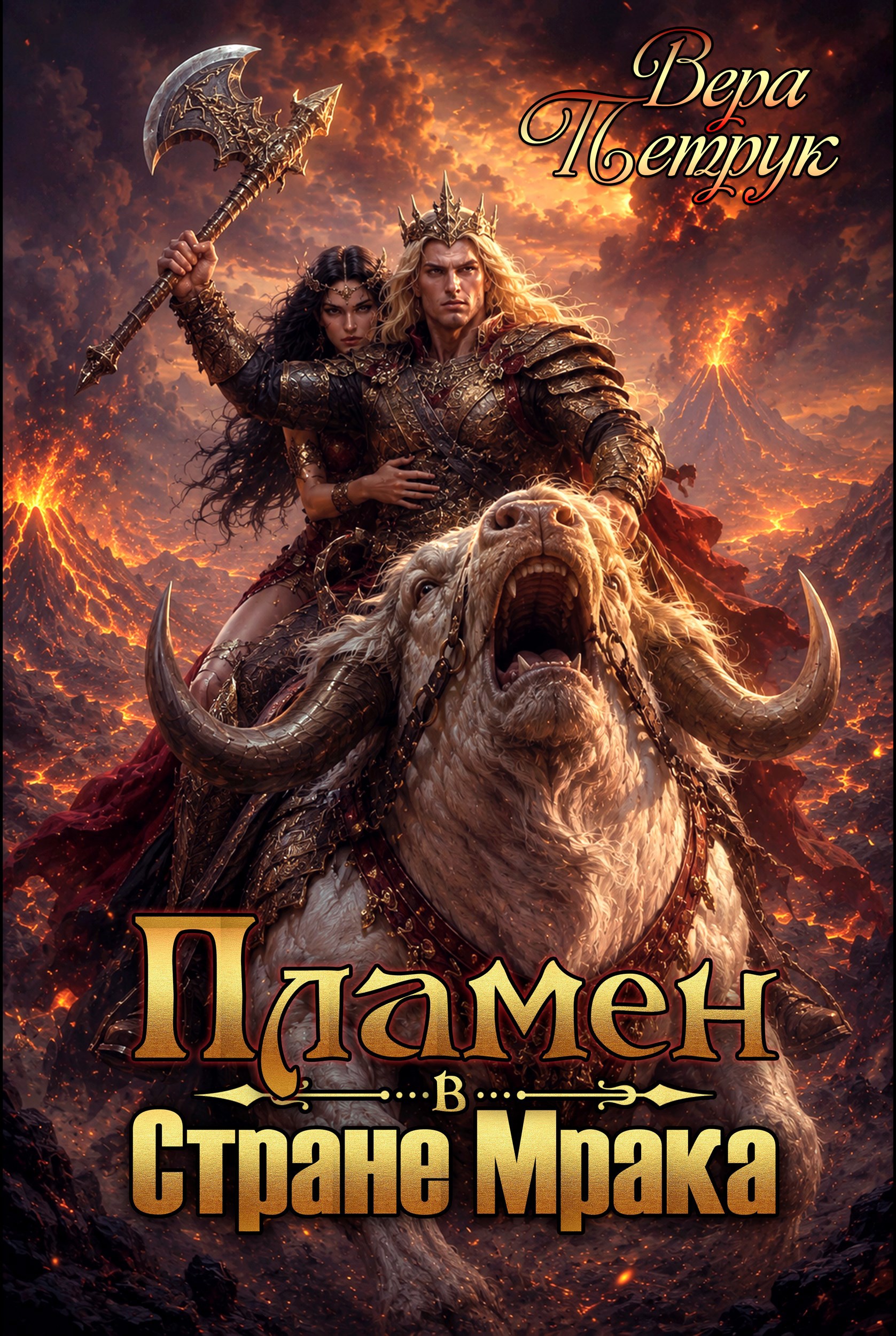 Обложка книги Пламен в Стране Мрака