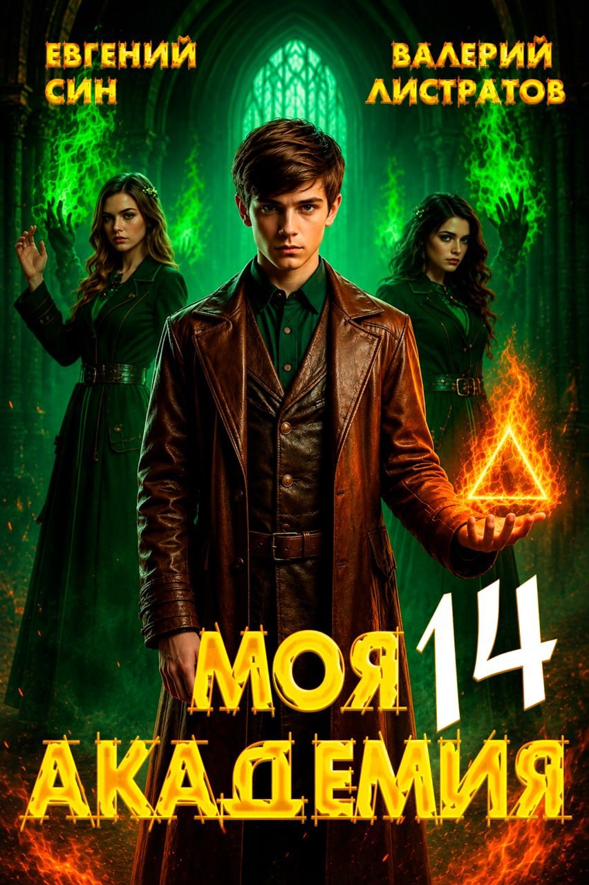 Обложка книги Моя Академия 14