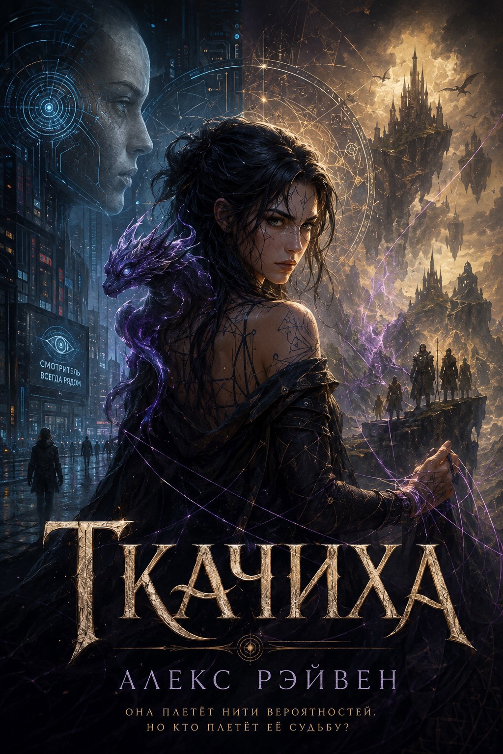 Обложка книги Ткачиха