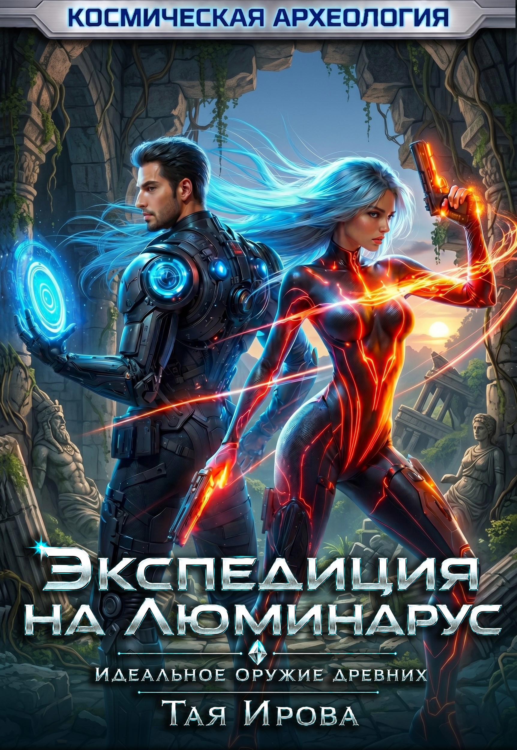 Обложка книги Экспедиция на Люминарус: Идеальное оружие древних