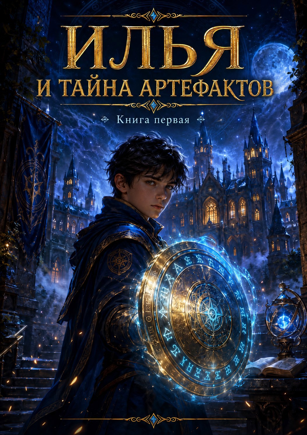Обложка книги Гарри Поттер Илья и тайна артефактов