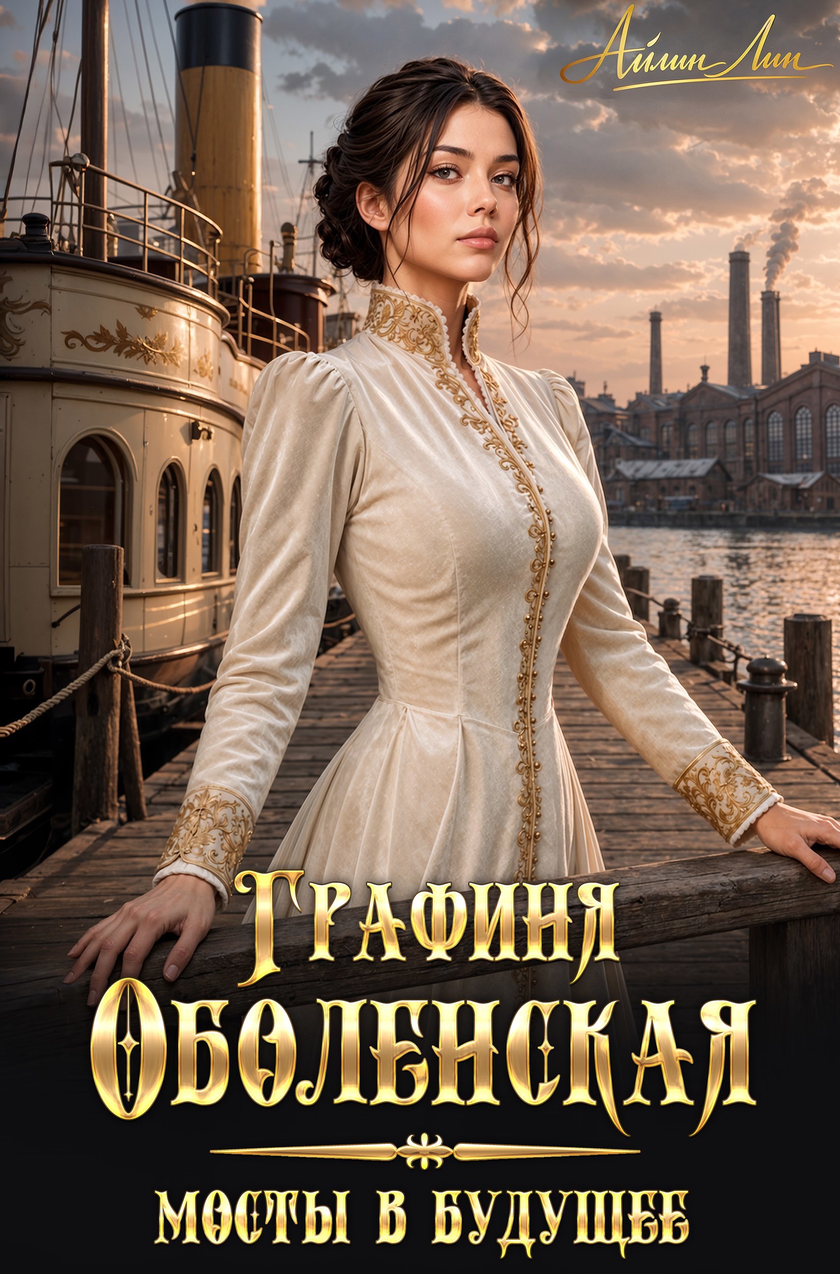 Обложка книги Графиня Оболенская. Мосты в будущее