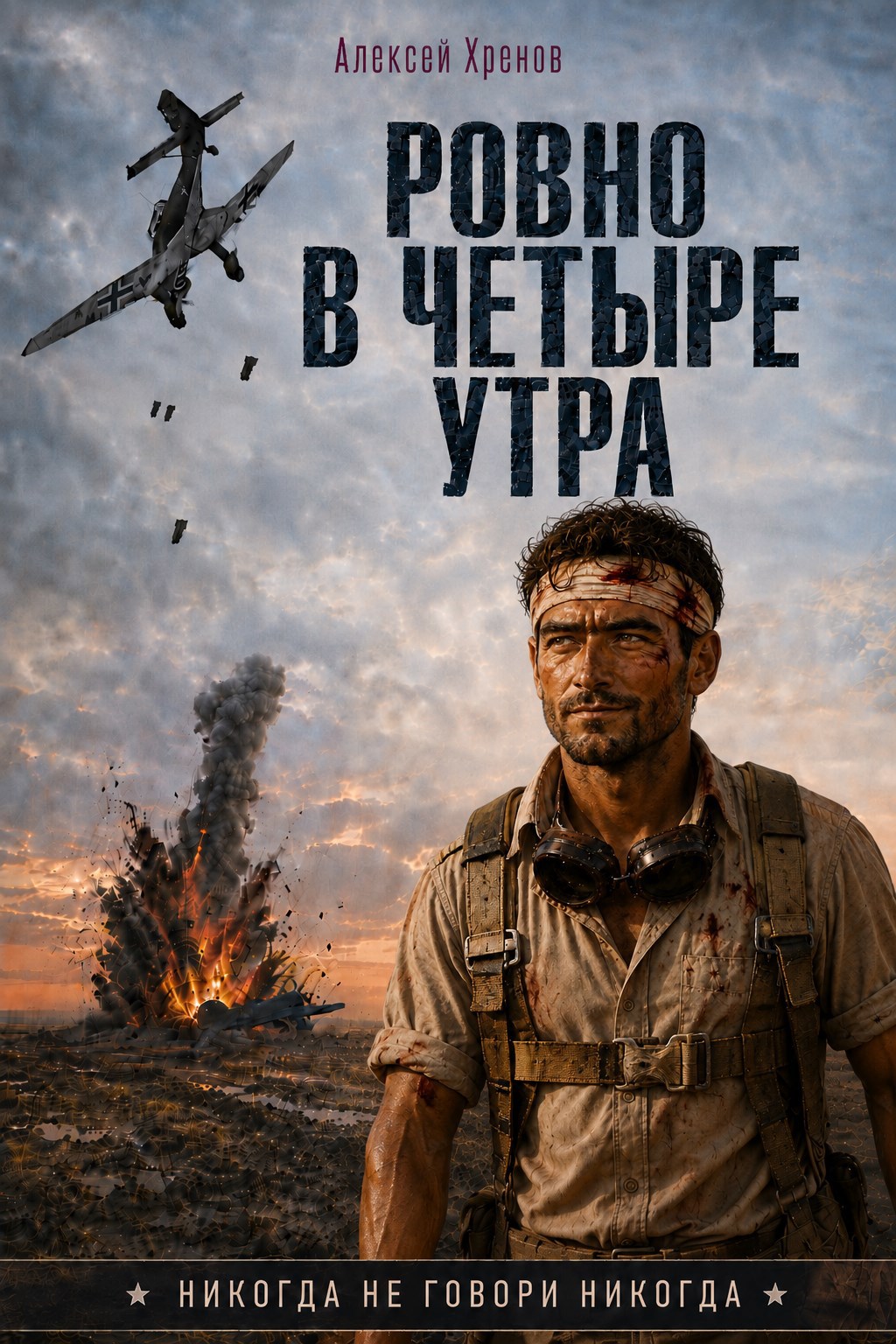 Обложка книги Ровно в четыре утра