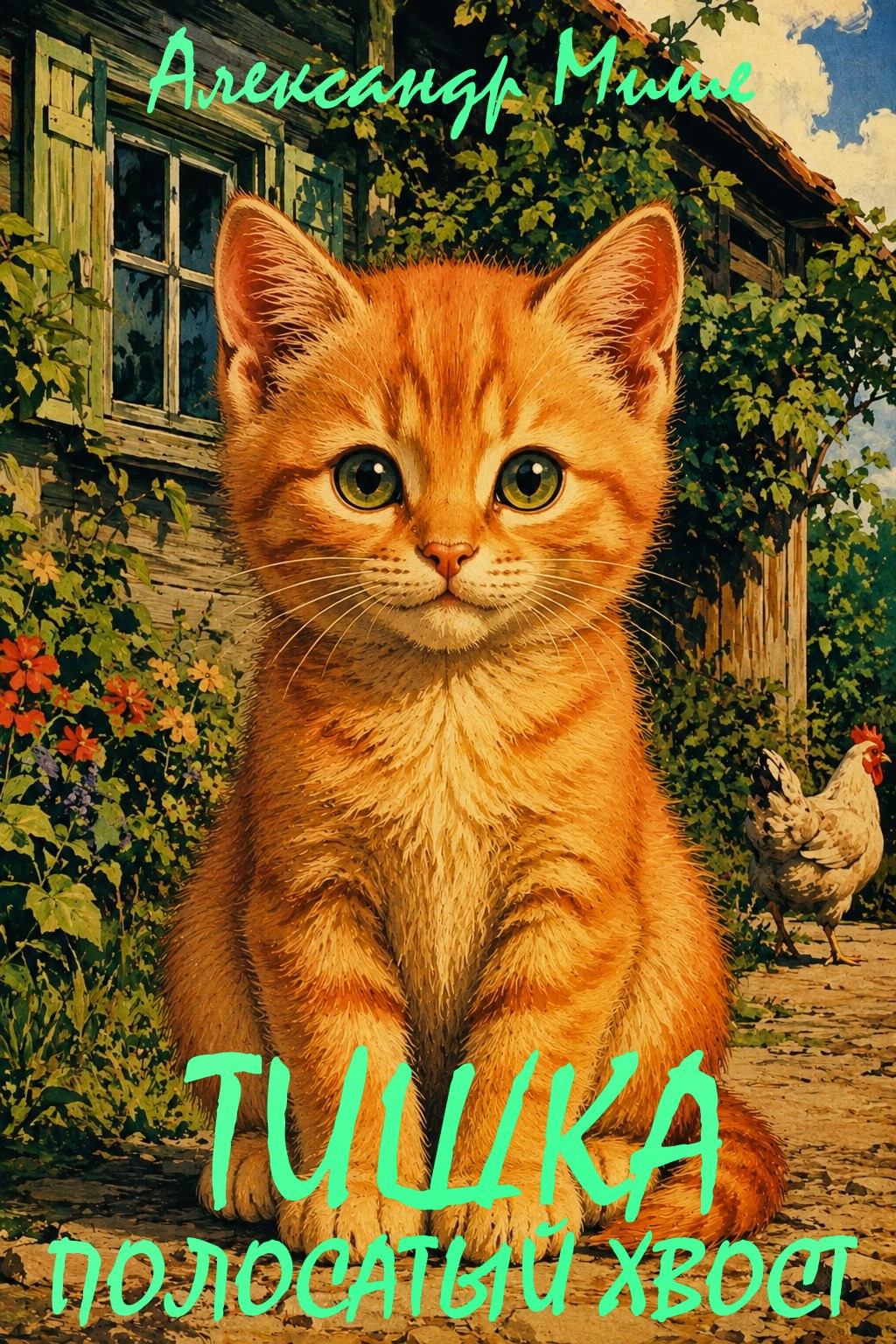 Обложка книги Тишка Полосатый Хвост