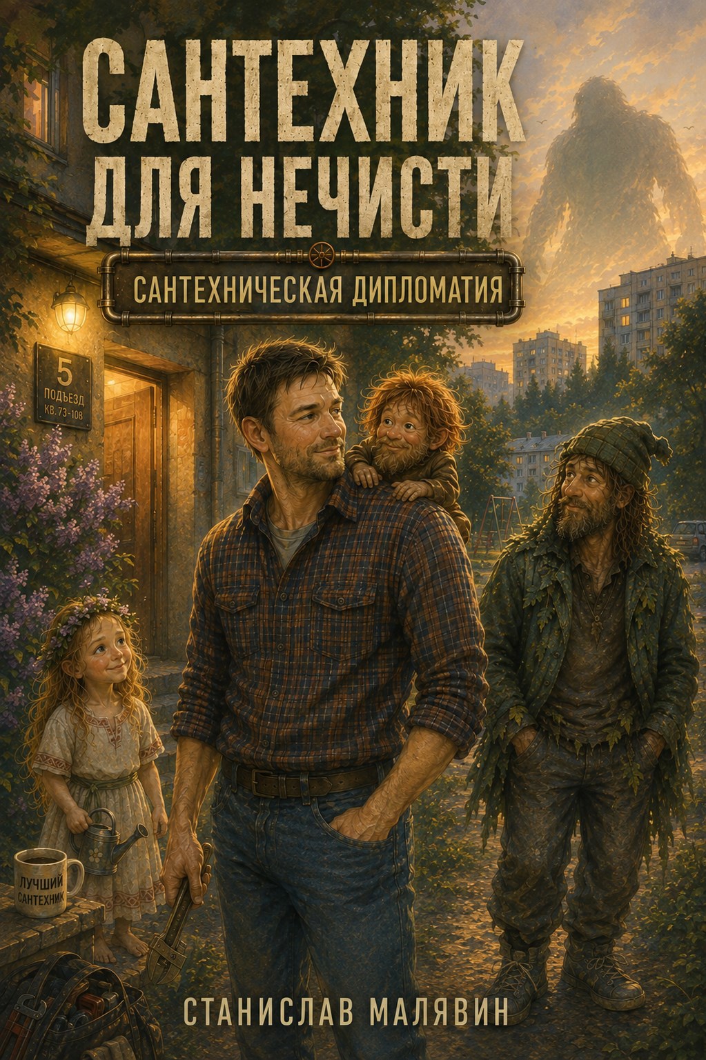 Обложка книги Сантехник для нечисти: Сантехническая дипломатия