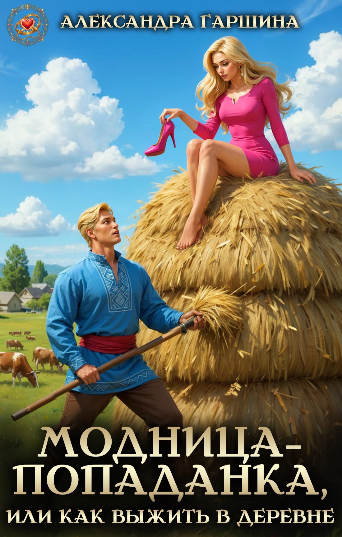 Обложка книги Модница-попаданка, или Как выжить в деревне