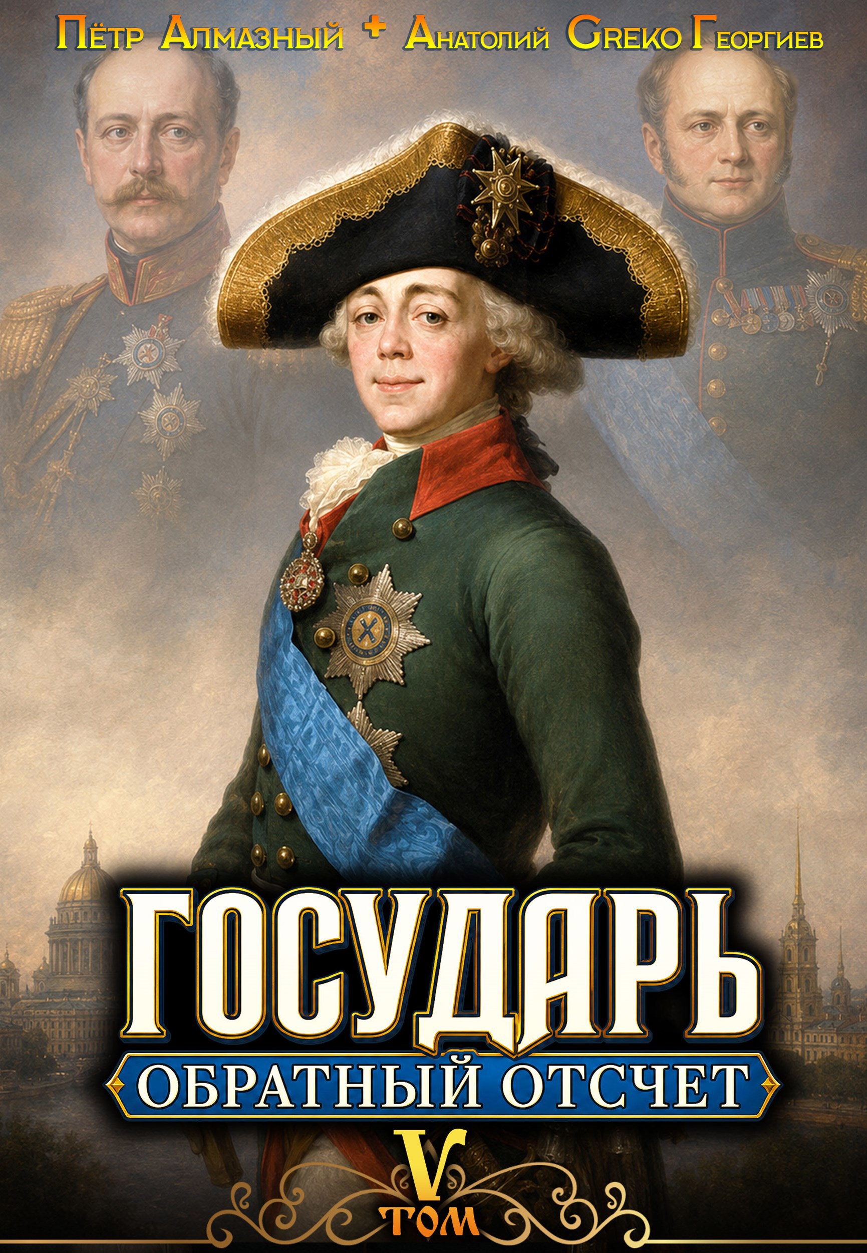 Обложка книги Государь. Обратный отсчёт – 5