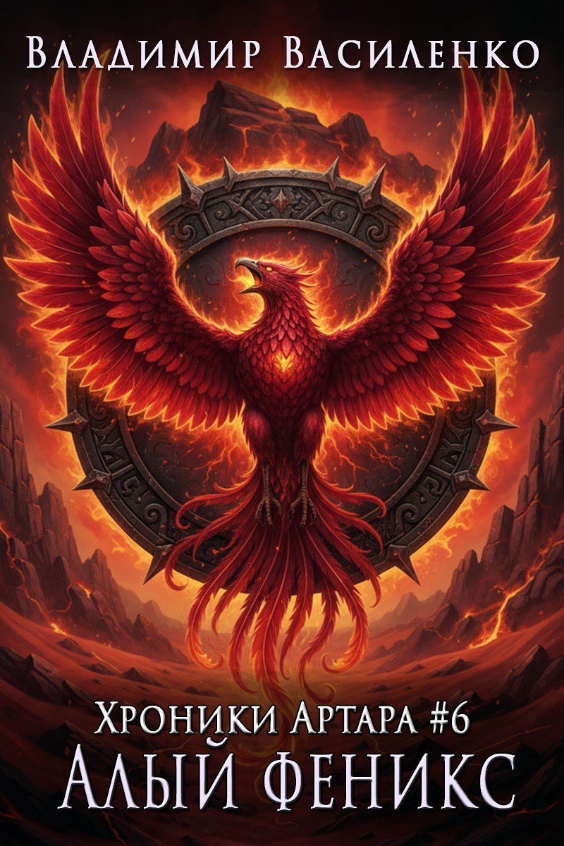 Обложка книги Артар #6: Алый феникс