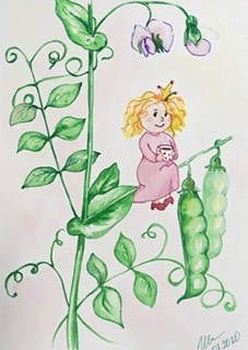 Обложка книги Принцесса в горошине
