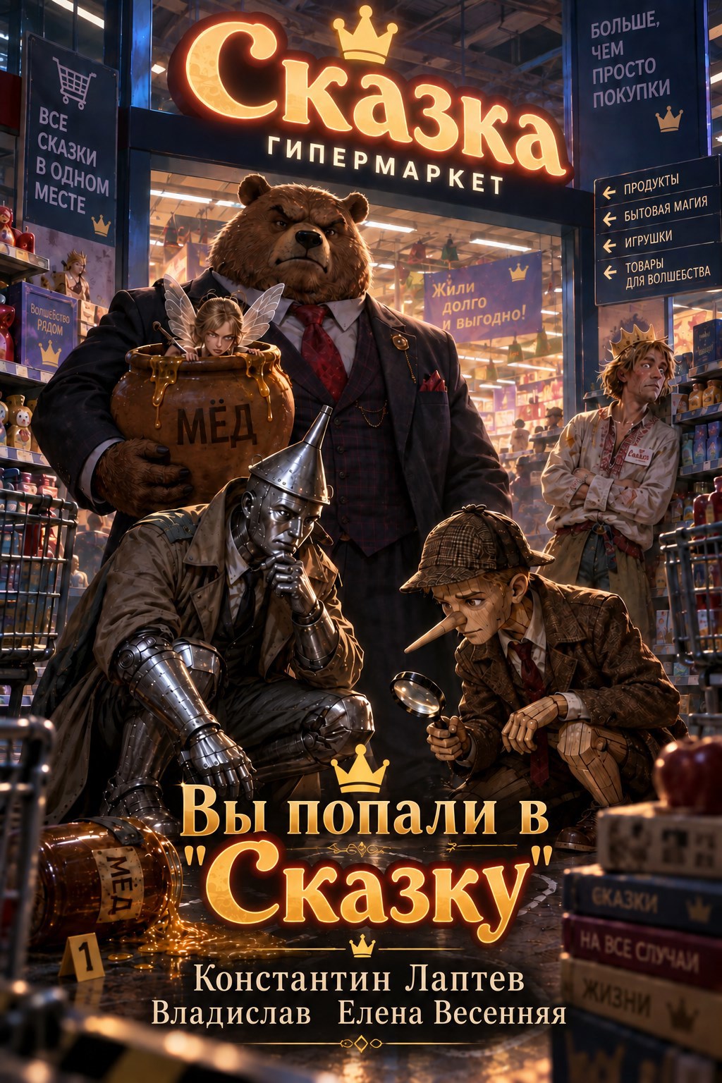 Обложка книги Вы попали в "Сказку"