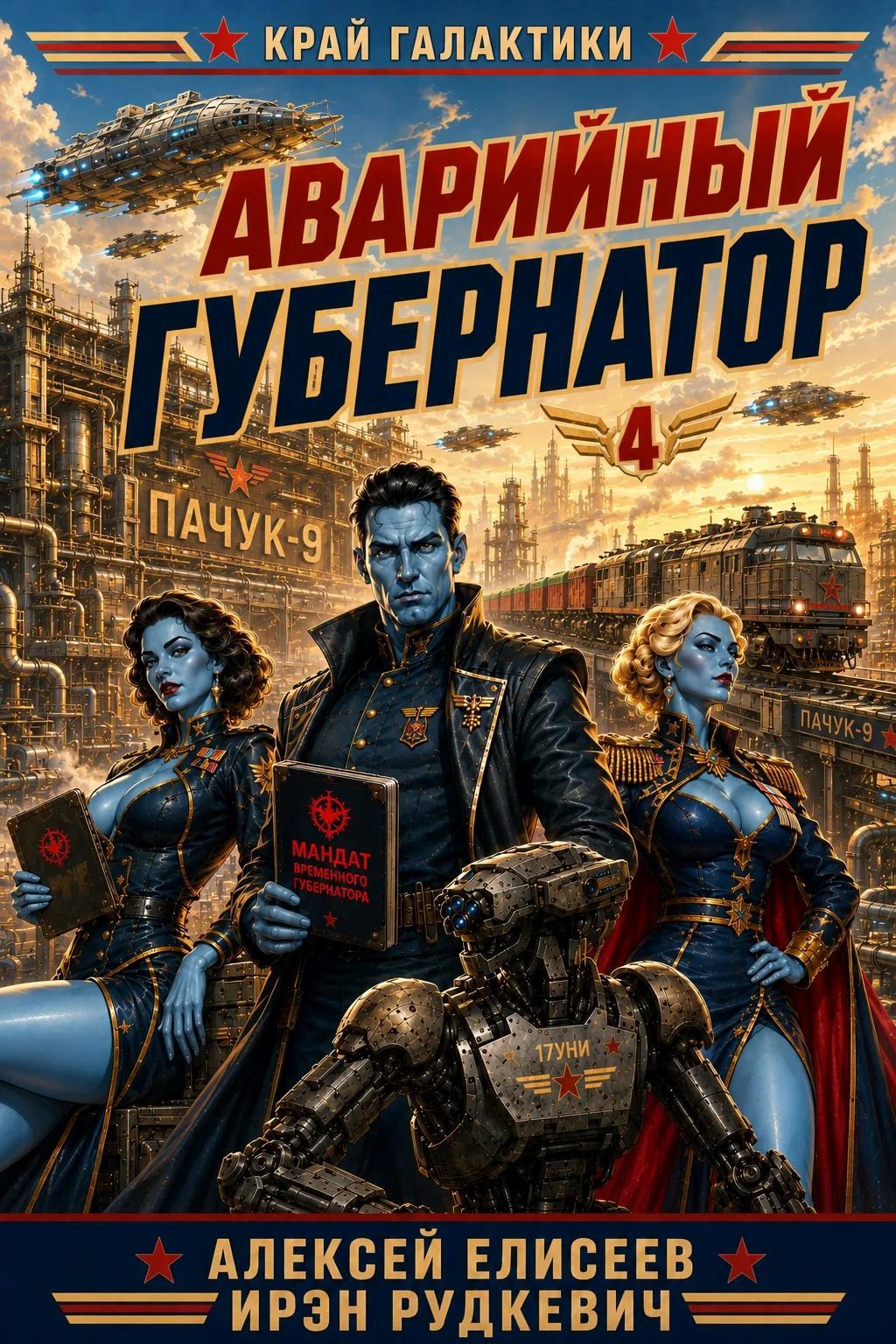 Обложка книги Край Галактики. Аварийный Губернатор IV