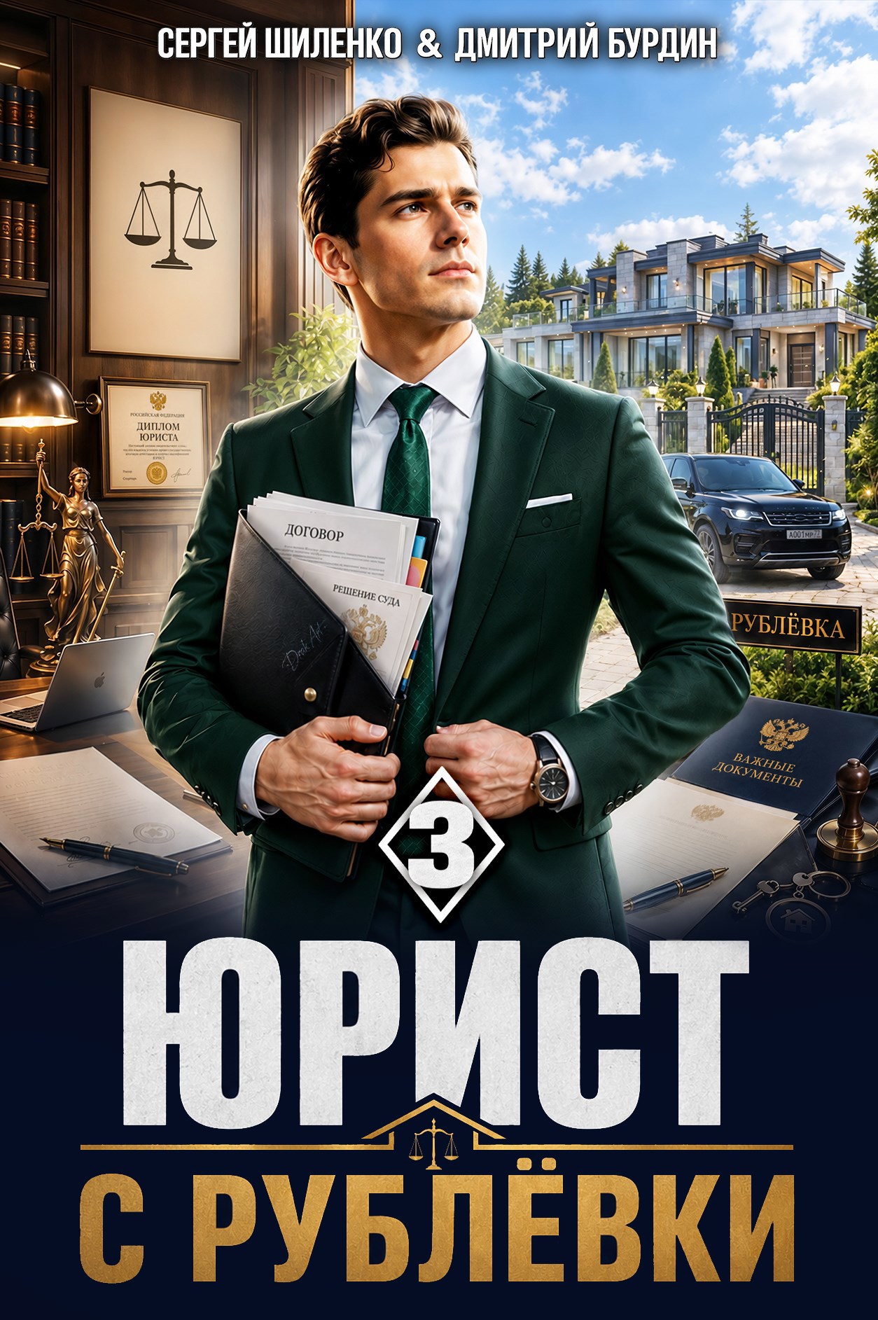 Обложка книги Юрист с Рублёвки. Том 3