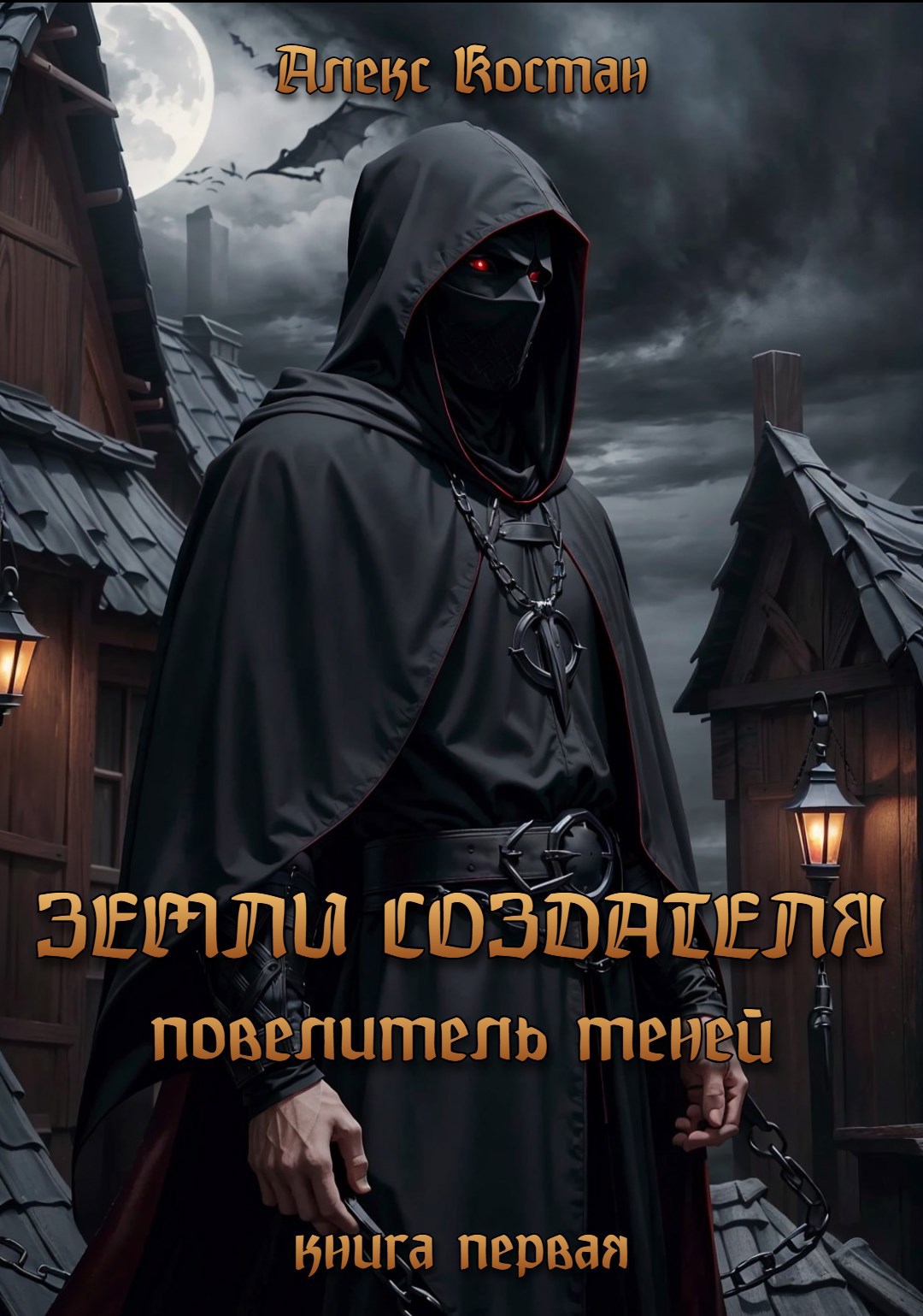 Обложка книги Земли Создателя. Книга первая - Повелитель Теней