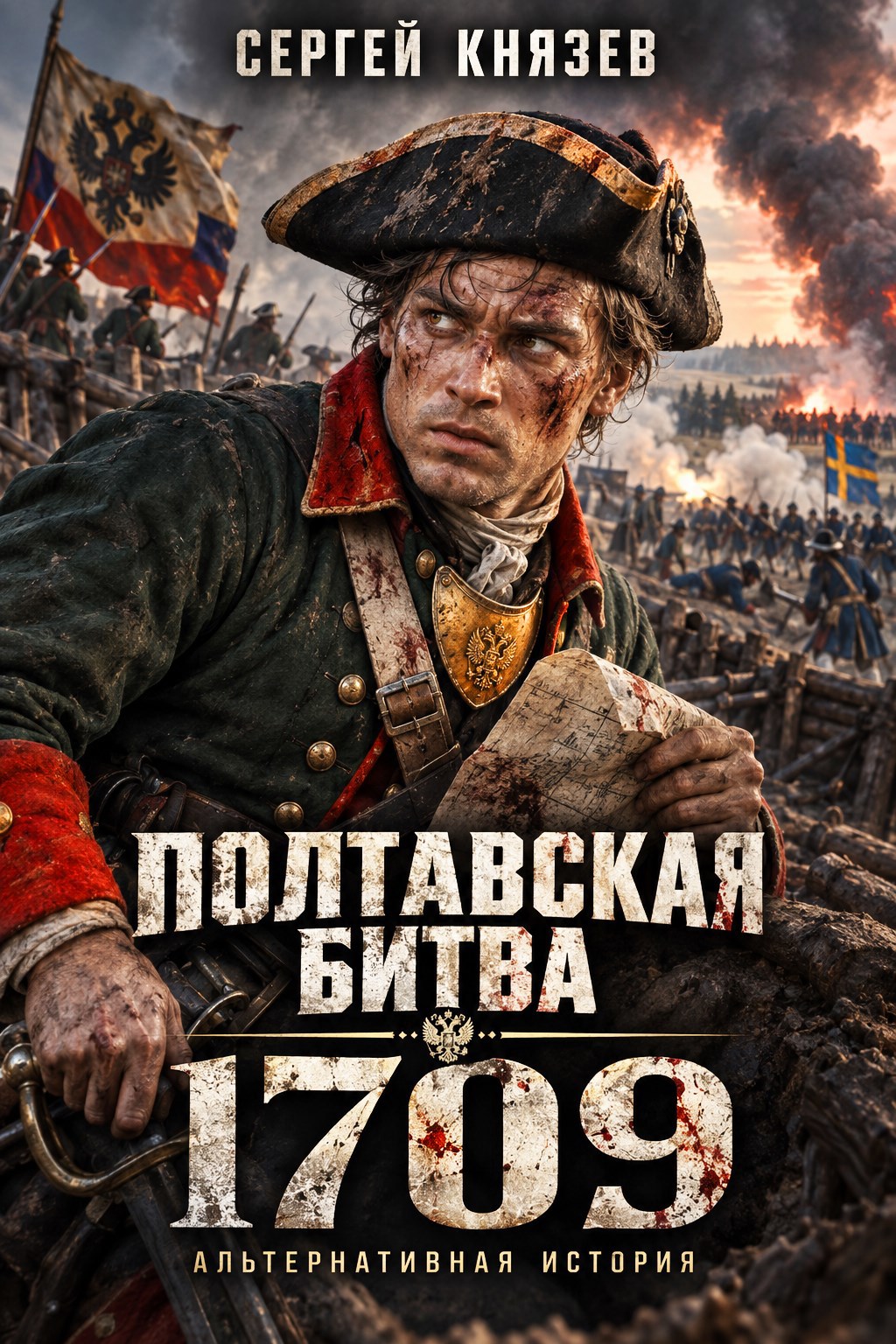 Обложка книги Полтавская Битва 1709 - 1