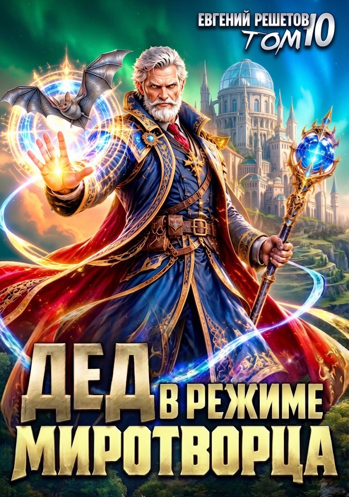Обложка книги Дед в режиме миротворца. Том 10