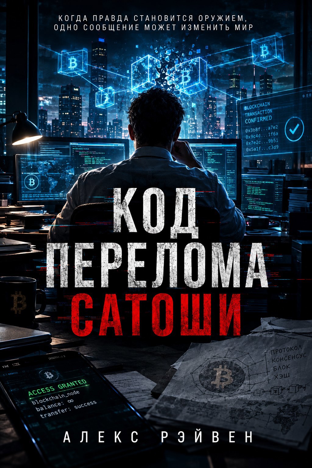Обложка книги Код перелома. Сатоши