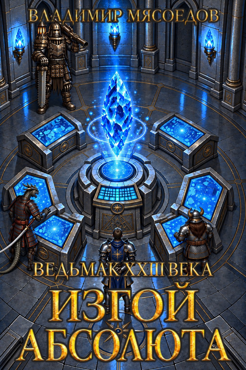 Обложка книги Ведьмак 23го века. Изгой абсолюта.