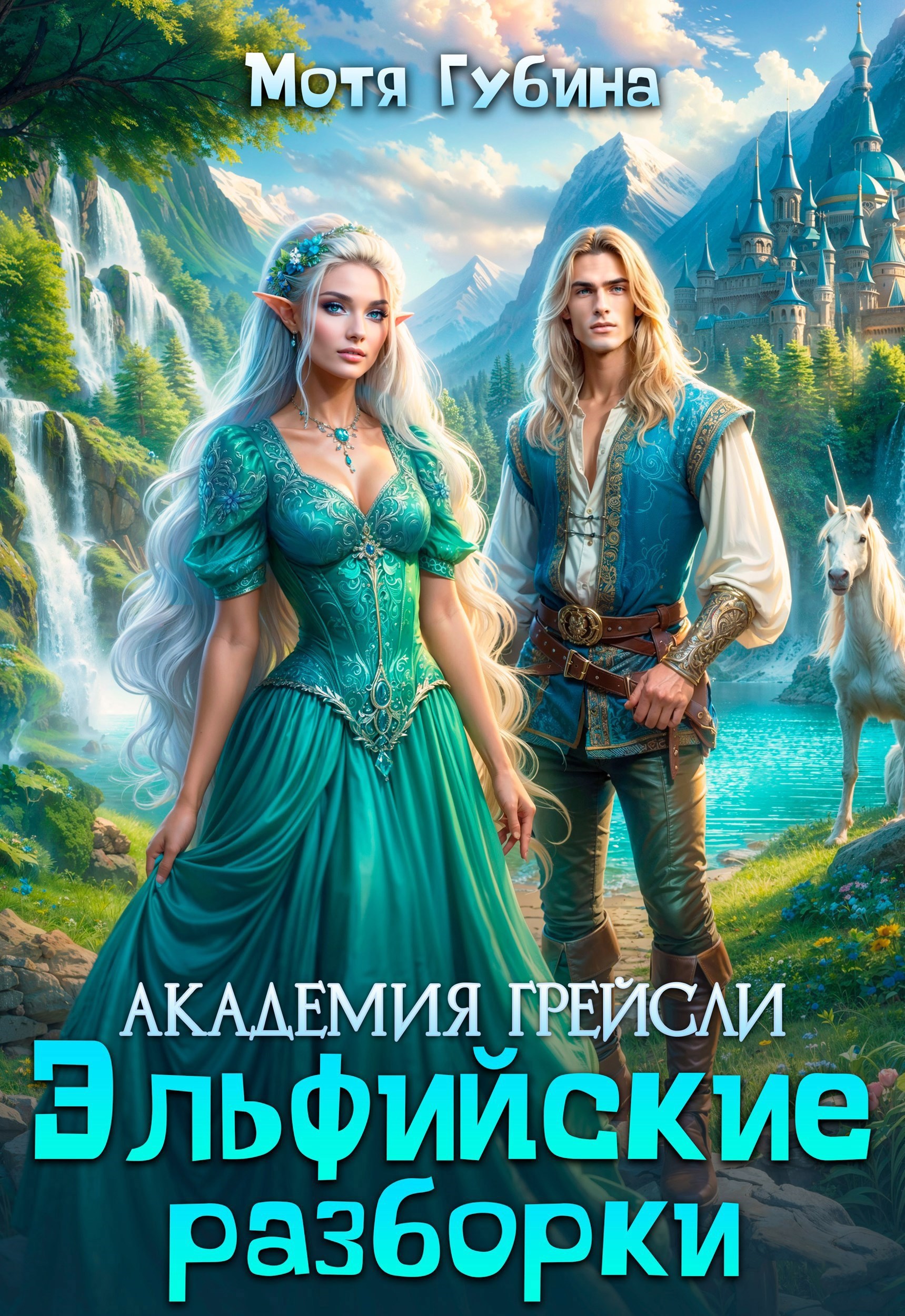 Обложка книги Академия Грейсли. Эльфийские разборки