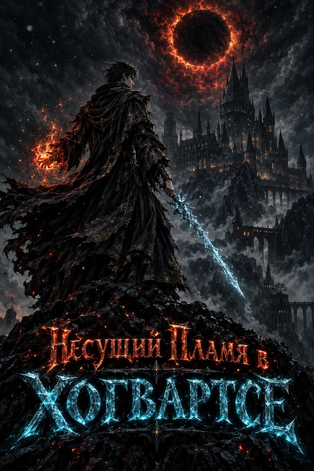 Обложка книги Несущий Пламя в Хогвартсе