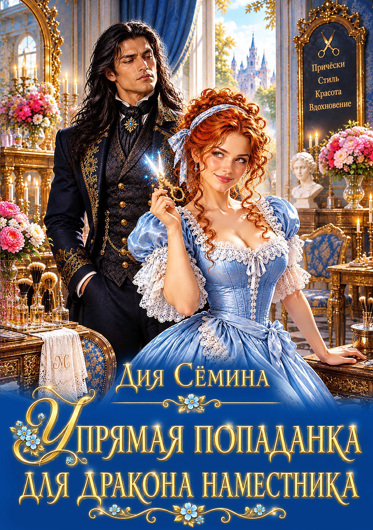 Обложка книги Упрямая попаданка для дракона наместника