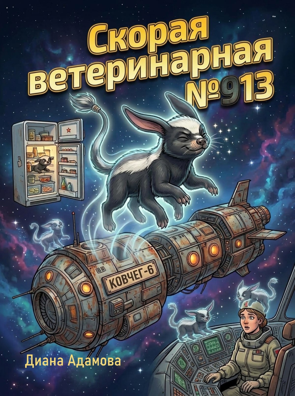 Обложка книги Скорая ветеринарная №913