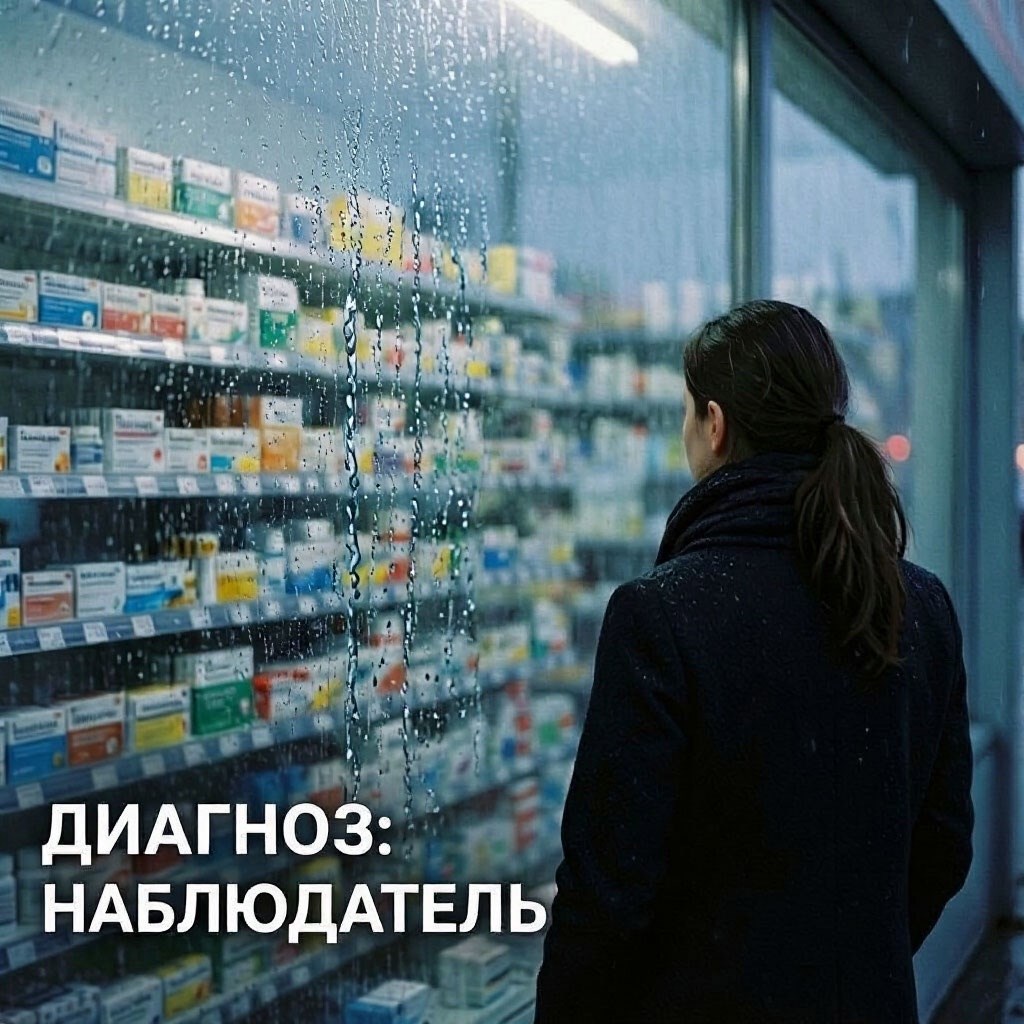Обложка книги Диагноз: наблюдатель