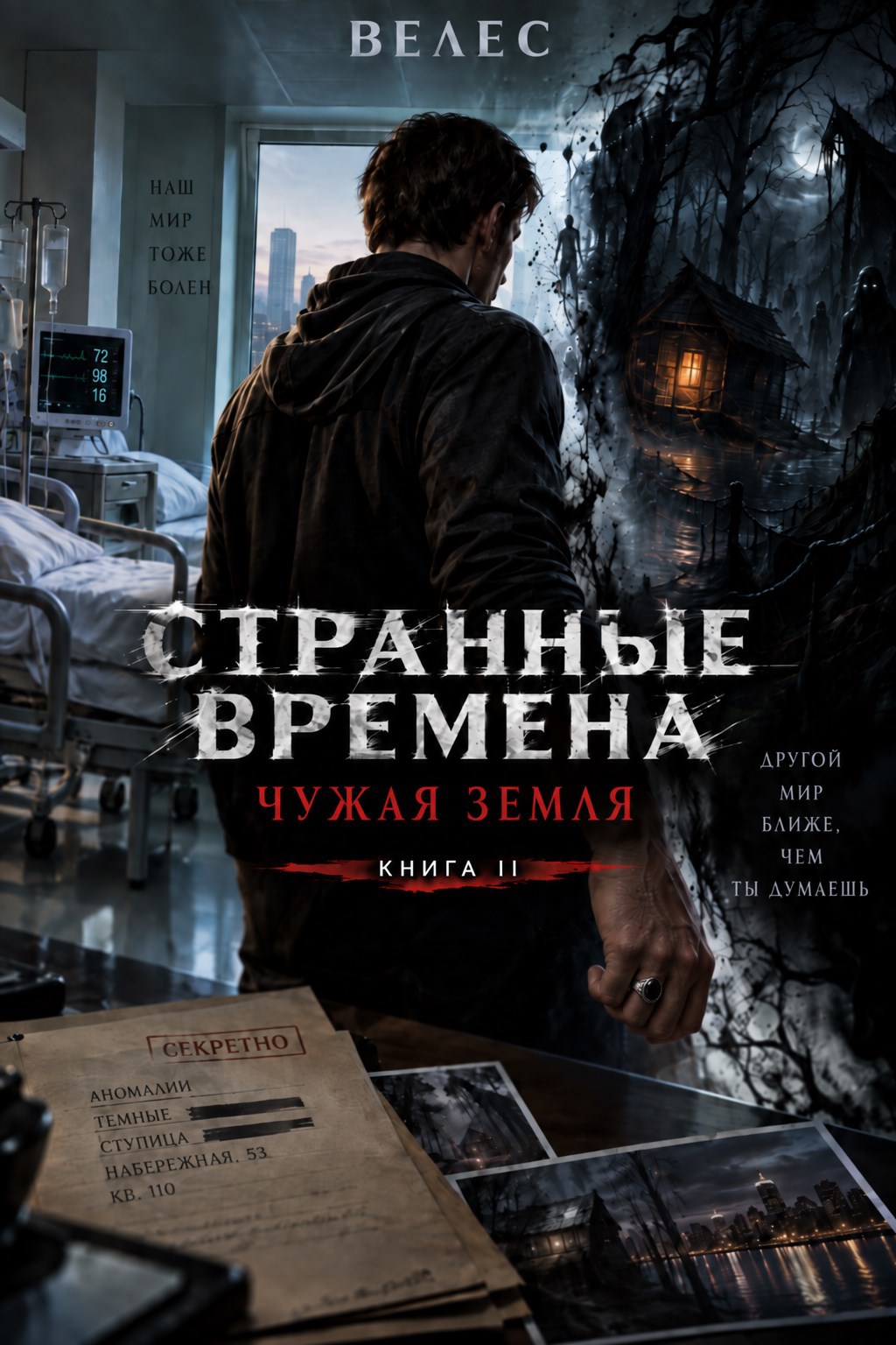 Обложка книги Странные времена. По эту сторону