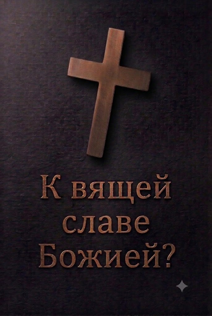 Обложка книги К вящей славе Божией?
