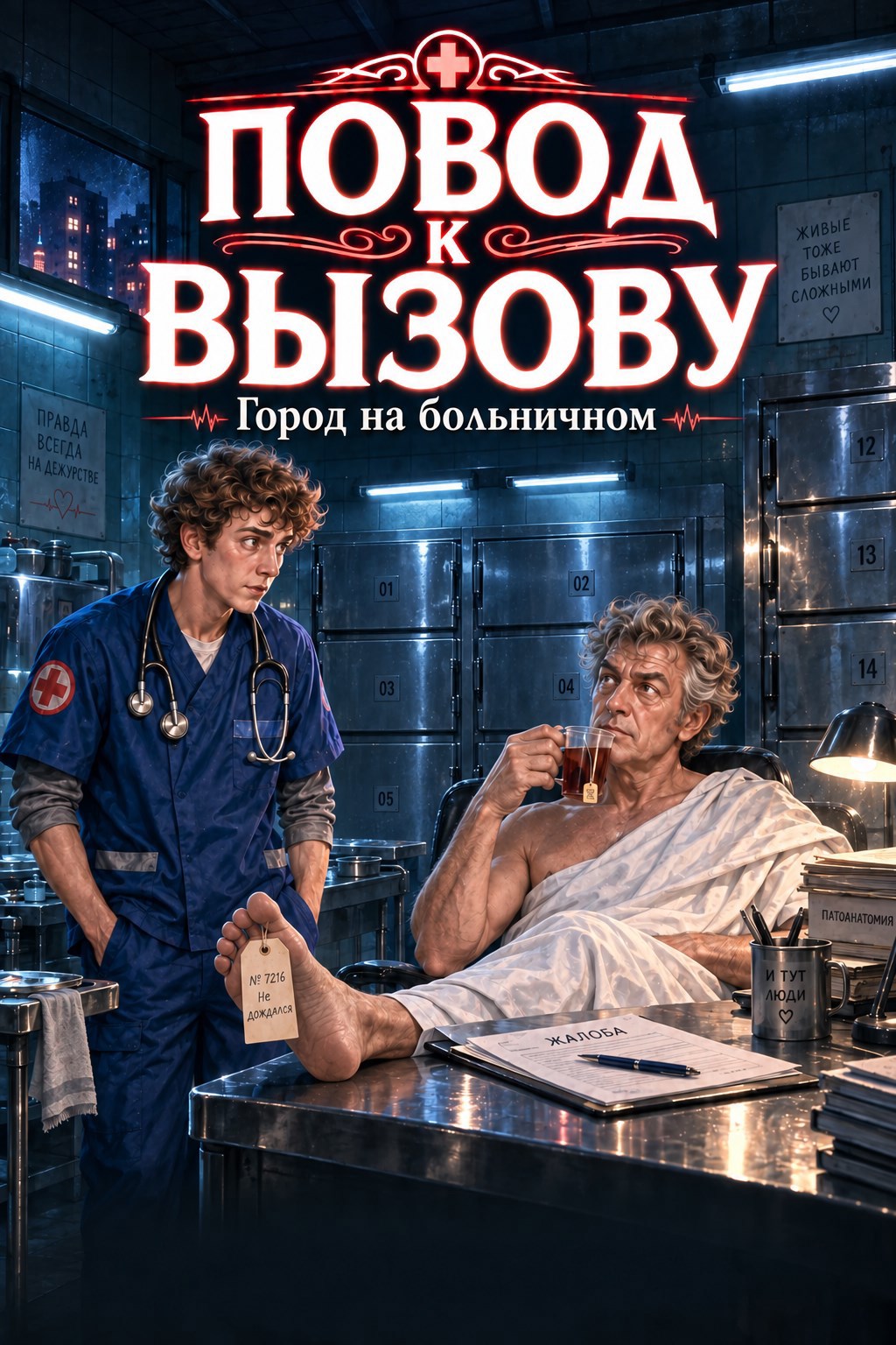 Обложка книги Повод к вызову. Город на больничном