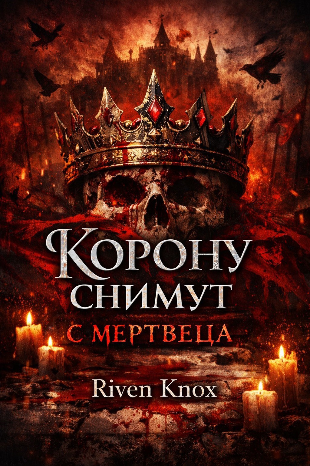 Обложка книги Корону снимут с мертвеца