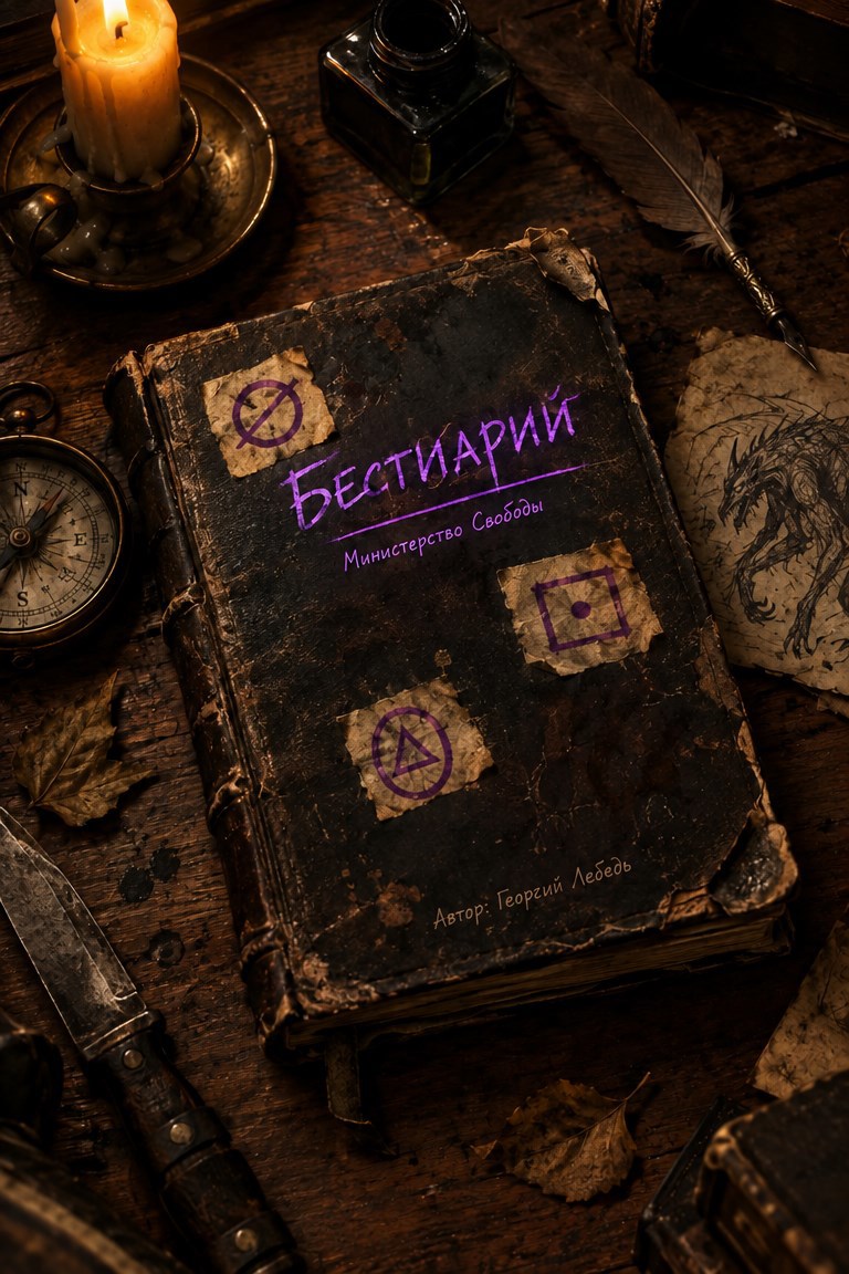 Обложка книги Бестиарий Министерства Свободы
