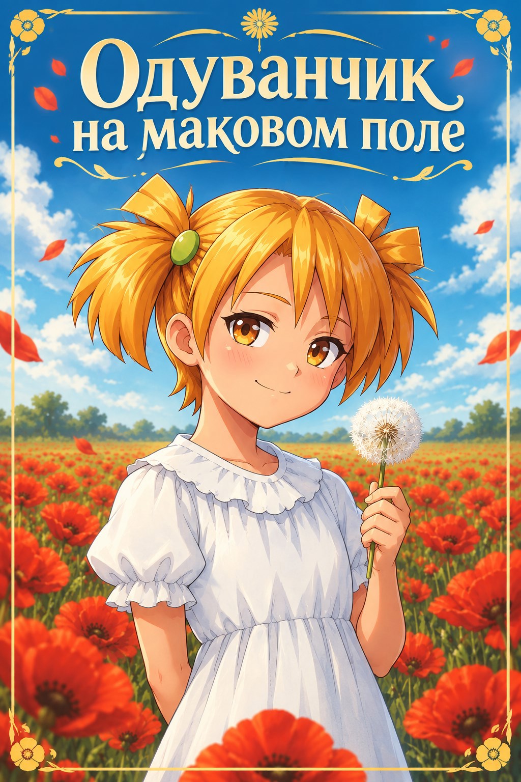 Обложка книги Одуванчик на маковом поле