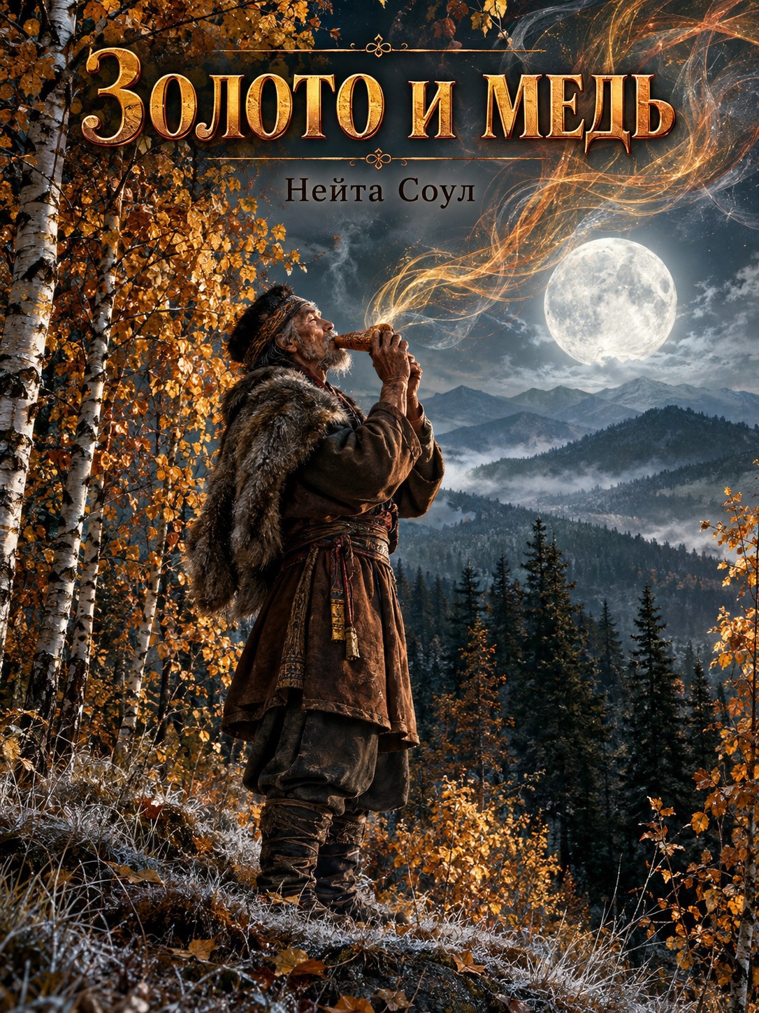 Обложка книги Золото и медь