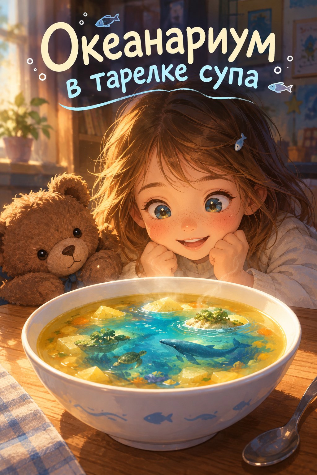 Обложка книги Океанариум в тарелке супа