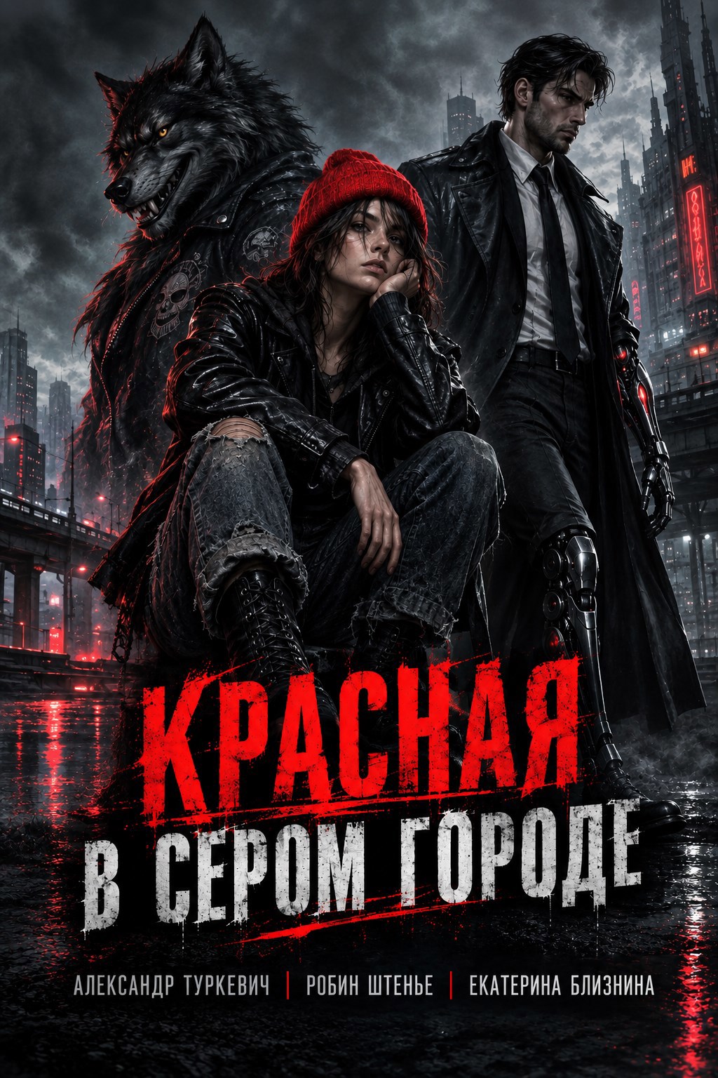 Обложка книги Красная в Сером городе