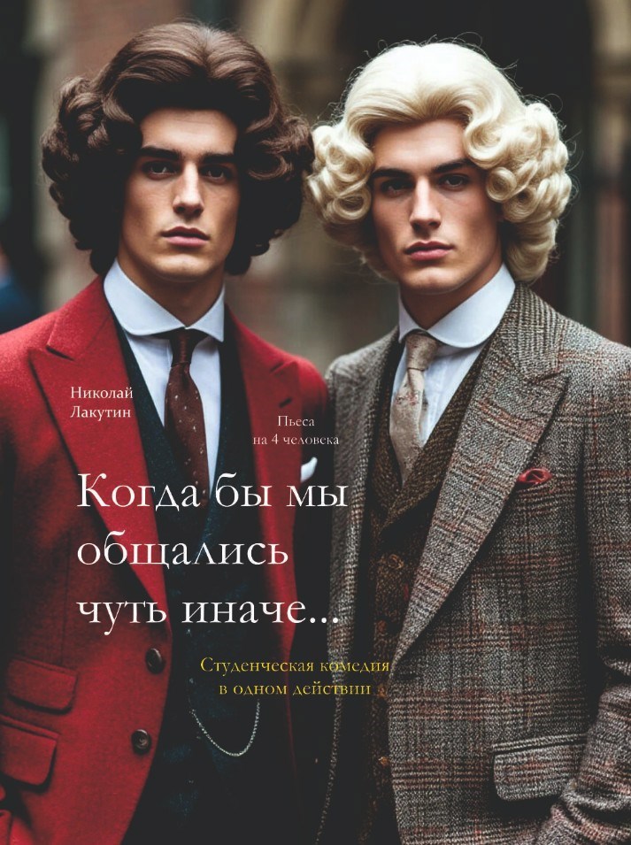 Обложка книги Когда бы му общались чуть иначе. Студенческая комедия. Пьеса 4 человека