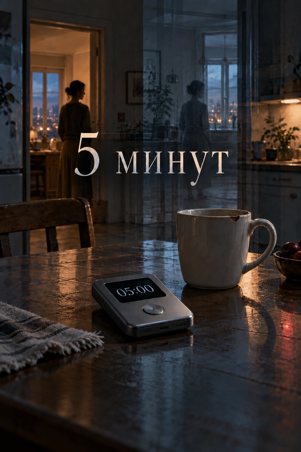 Обложка книги 5 минут