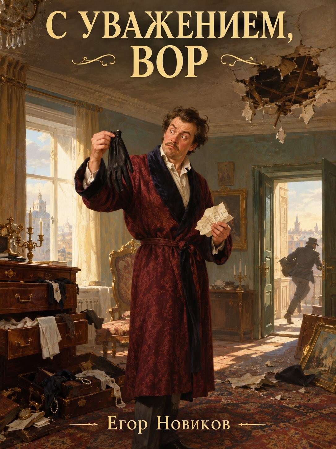 Обложка книги С уважением, вор