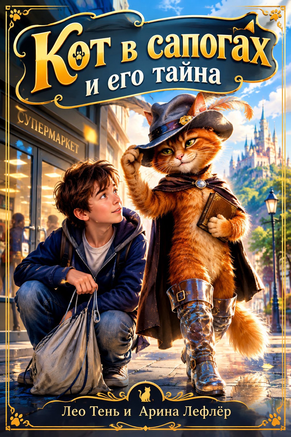 Обложка книги Кот в сапогах и его тайна