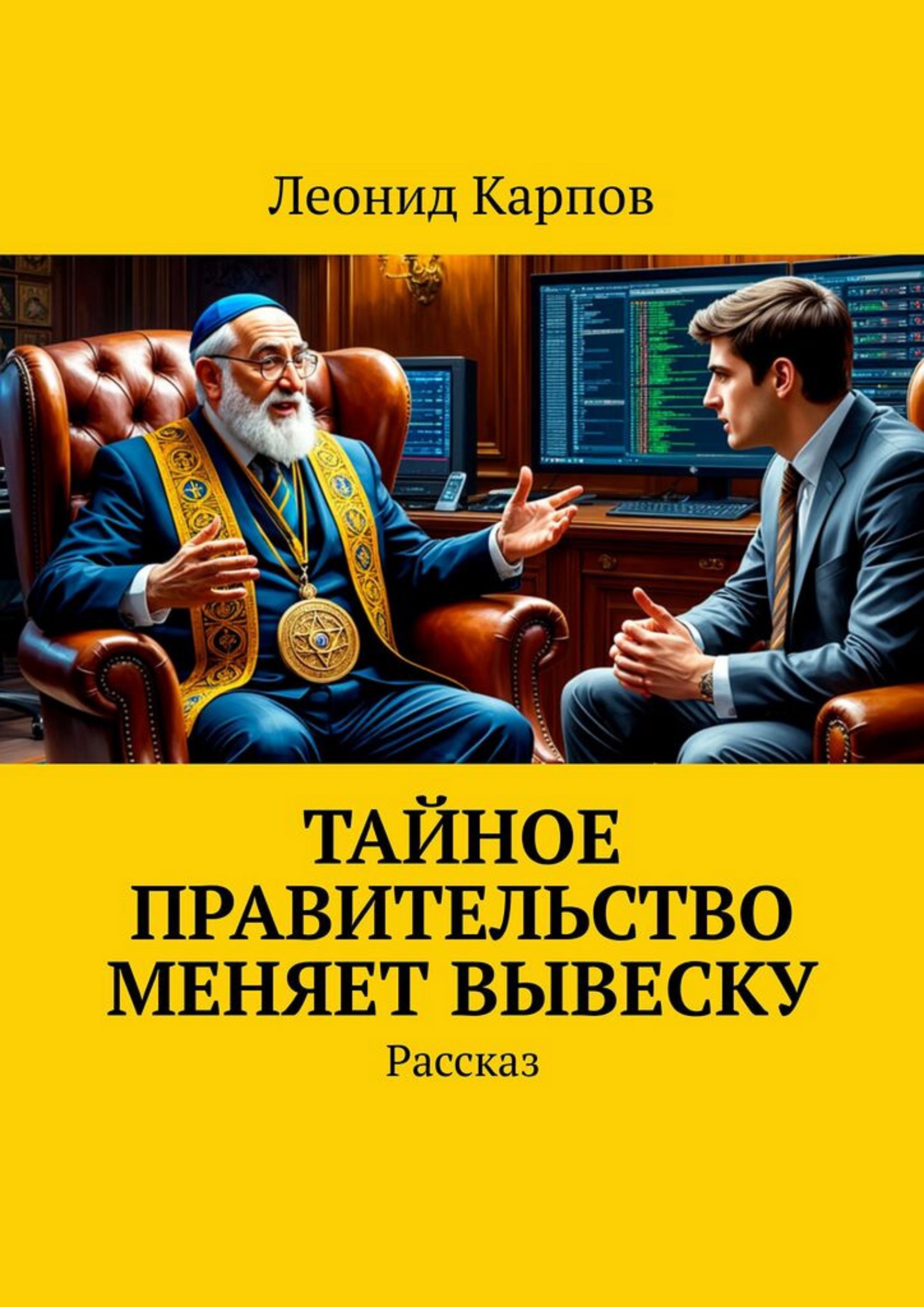 Обложка книги Тайное правительство меняет вывеску