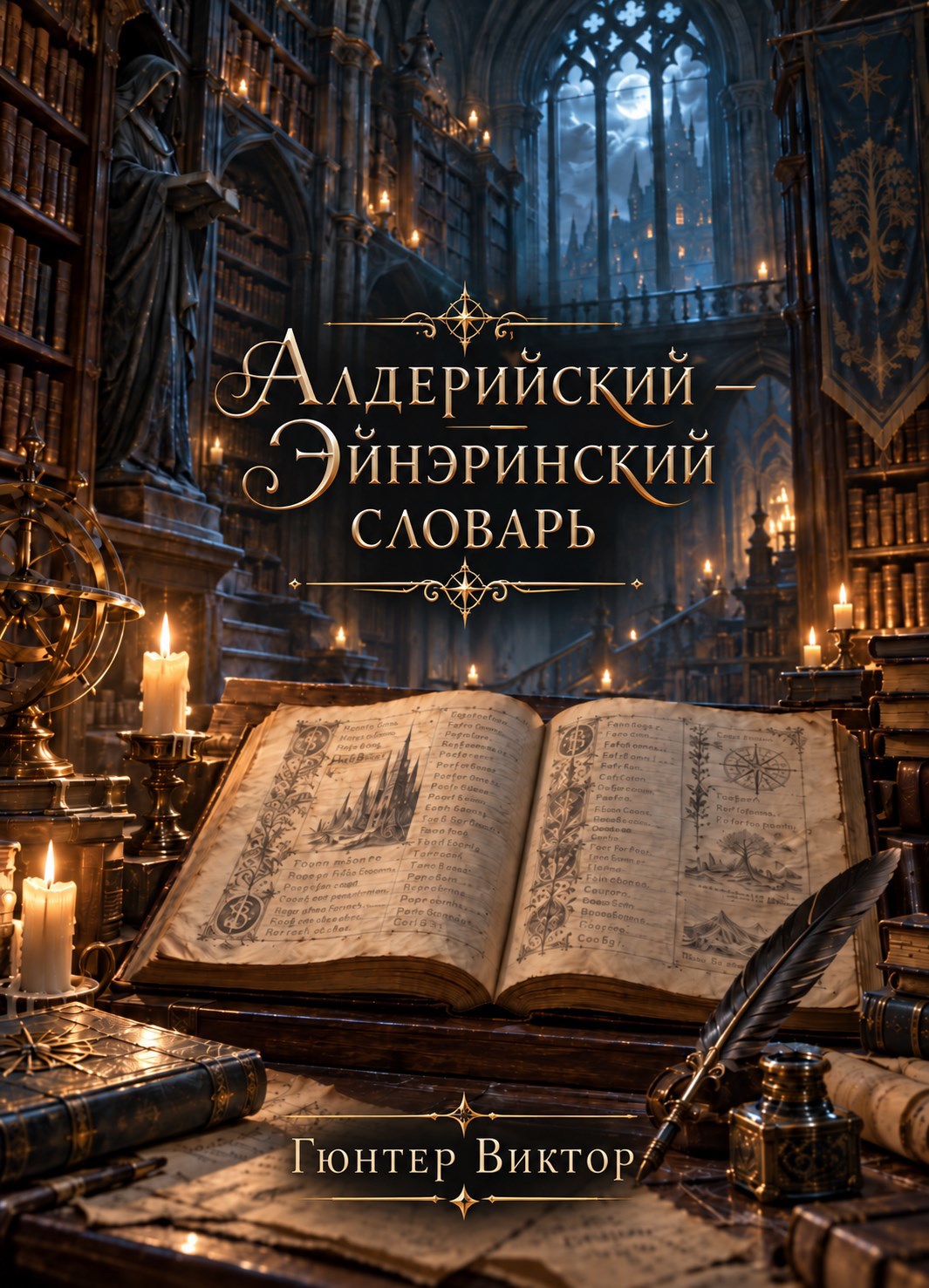 Обложка книги Алдерийский — Эйнэринский словарь
