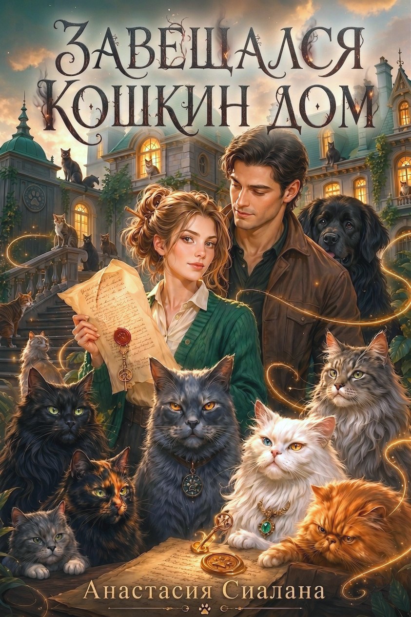 Обложка книги Завещался Кошкин дом