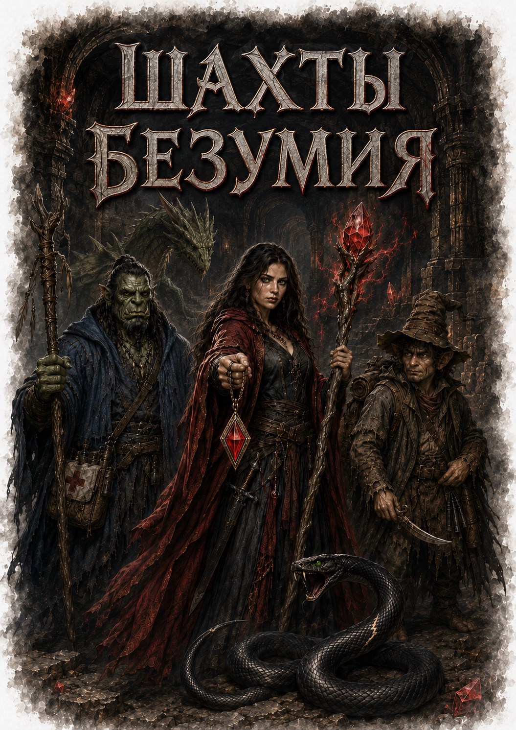 Обложка книги Шахты Безумия