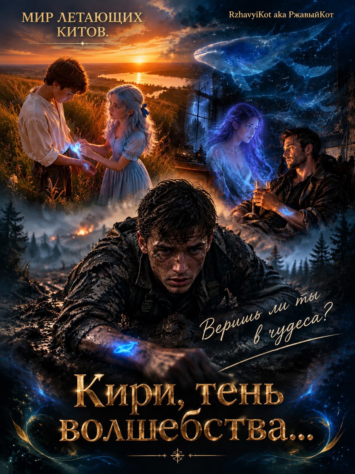 Обложка книги Кири, тень волшебства...
