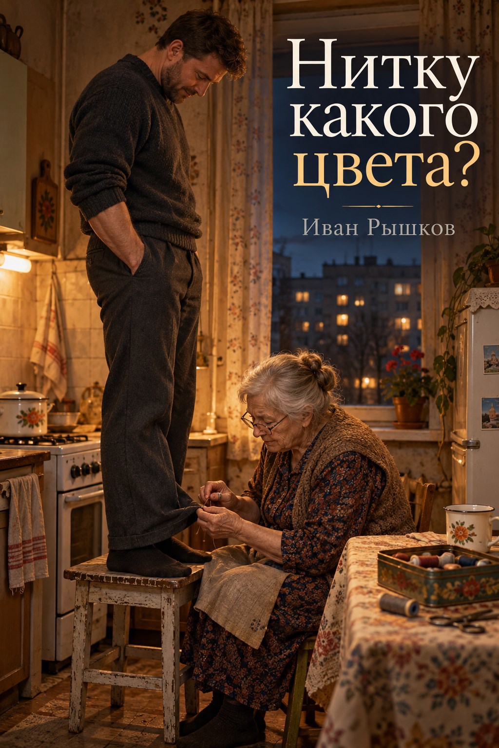 Обложка книги Нитку какого цвета?