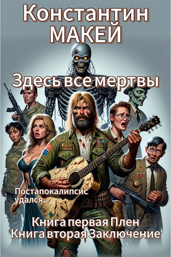 Обложка книги Здесь все мертвы. Книги 1-2