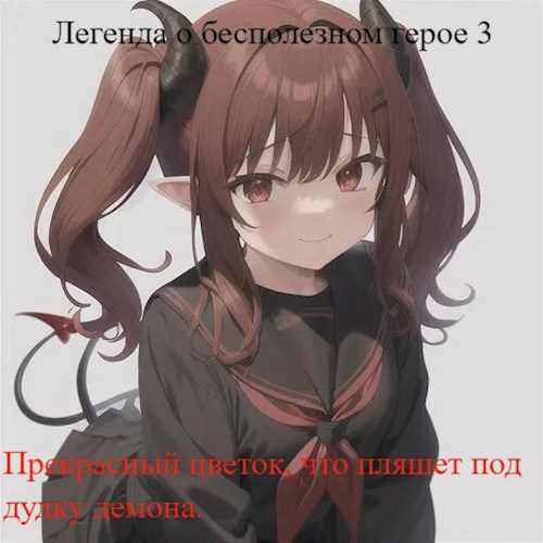 Обложка книги Легенда о бесполезном герое 3. Прекрасный цветок, что пляшет под дудку демона.